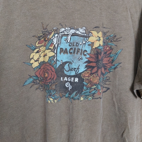 Lucky Brand Old Pacific Lager Tee Size Large - Picture 3 of 10
